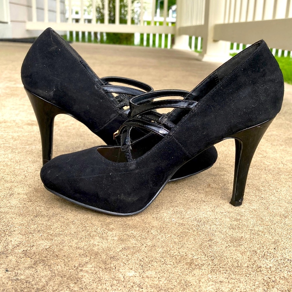 Black Justfab Stiletto Heels